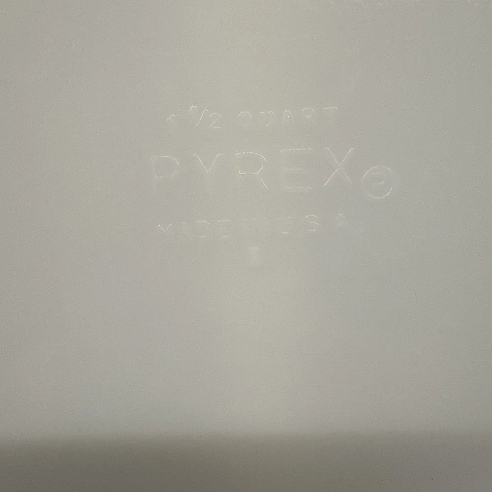 Pyrex pink daisy
